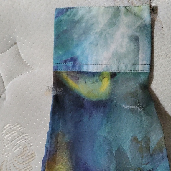 Mnk Colorful Blouse Size Medium - Picture 6 of 6